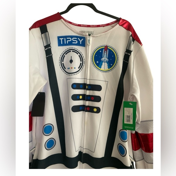 Tipsy Elves Men’s Tipsy Astronaut Halloween Costume - Picture 4 of 6